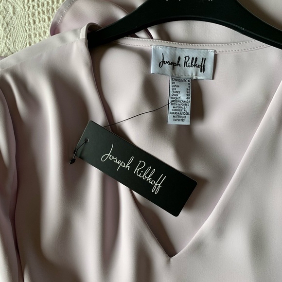 Tunic style blouse in lavender Joseph Ribkoff - Picture 6 of 13